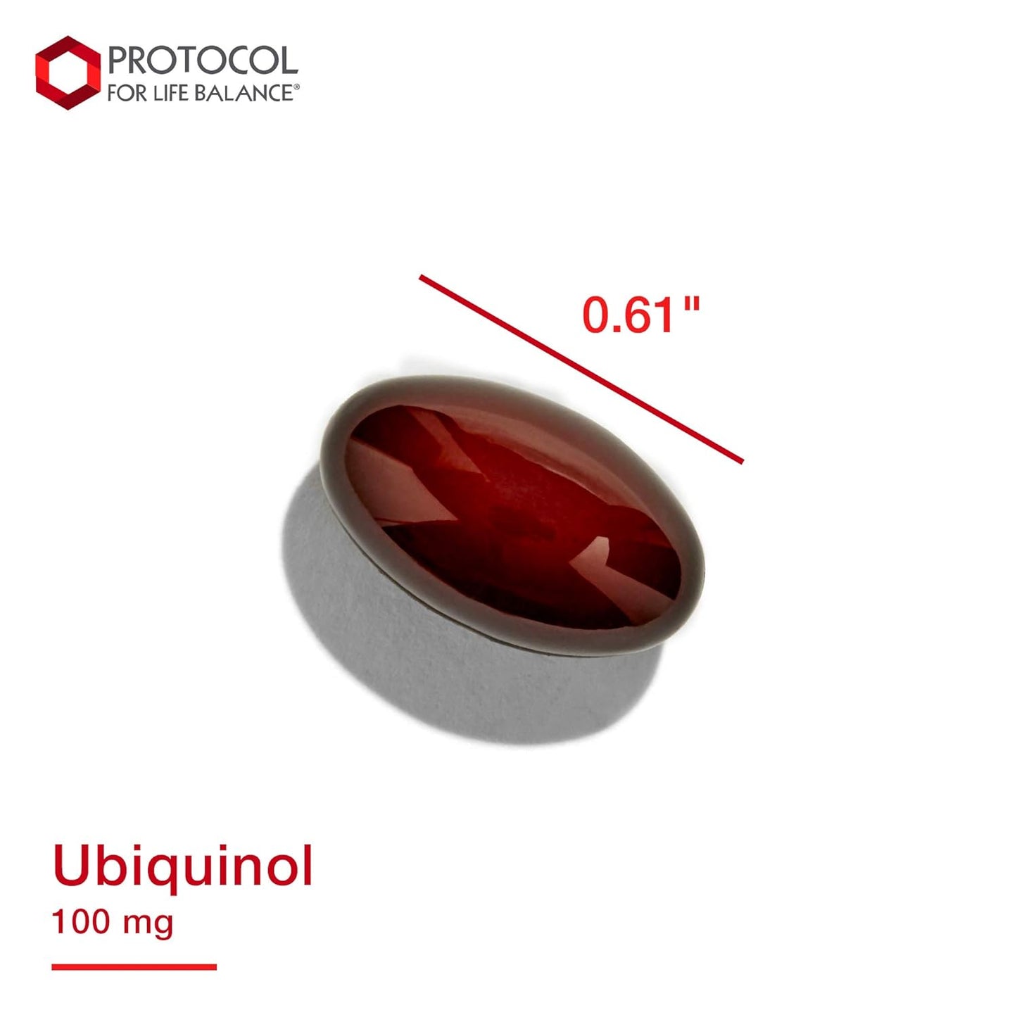 Ubiquinol 100mg Softgels for Cardiovascular Support, Energy Production, Heart Health - 60 Count