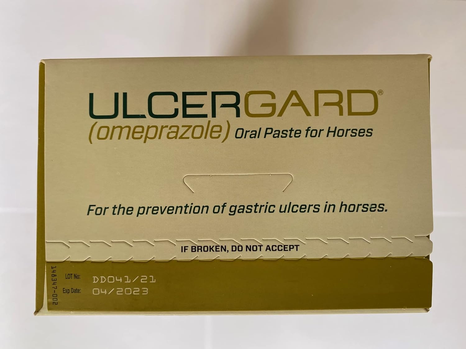 UlcerGard Equine Gastric Ulcer Prevention - 6 Syringes (4 Doses Each)