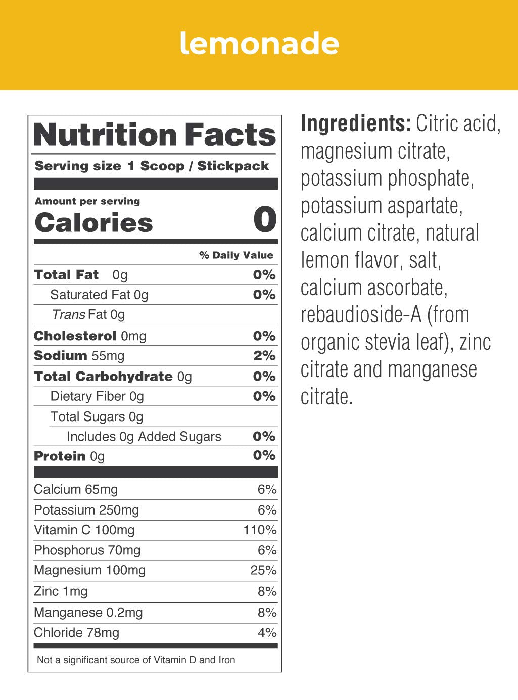 Ultima Replenisher Lemonade Stickpacks - New Formula, 20 Count, 2.5 OZ