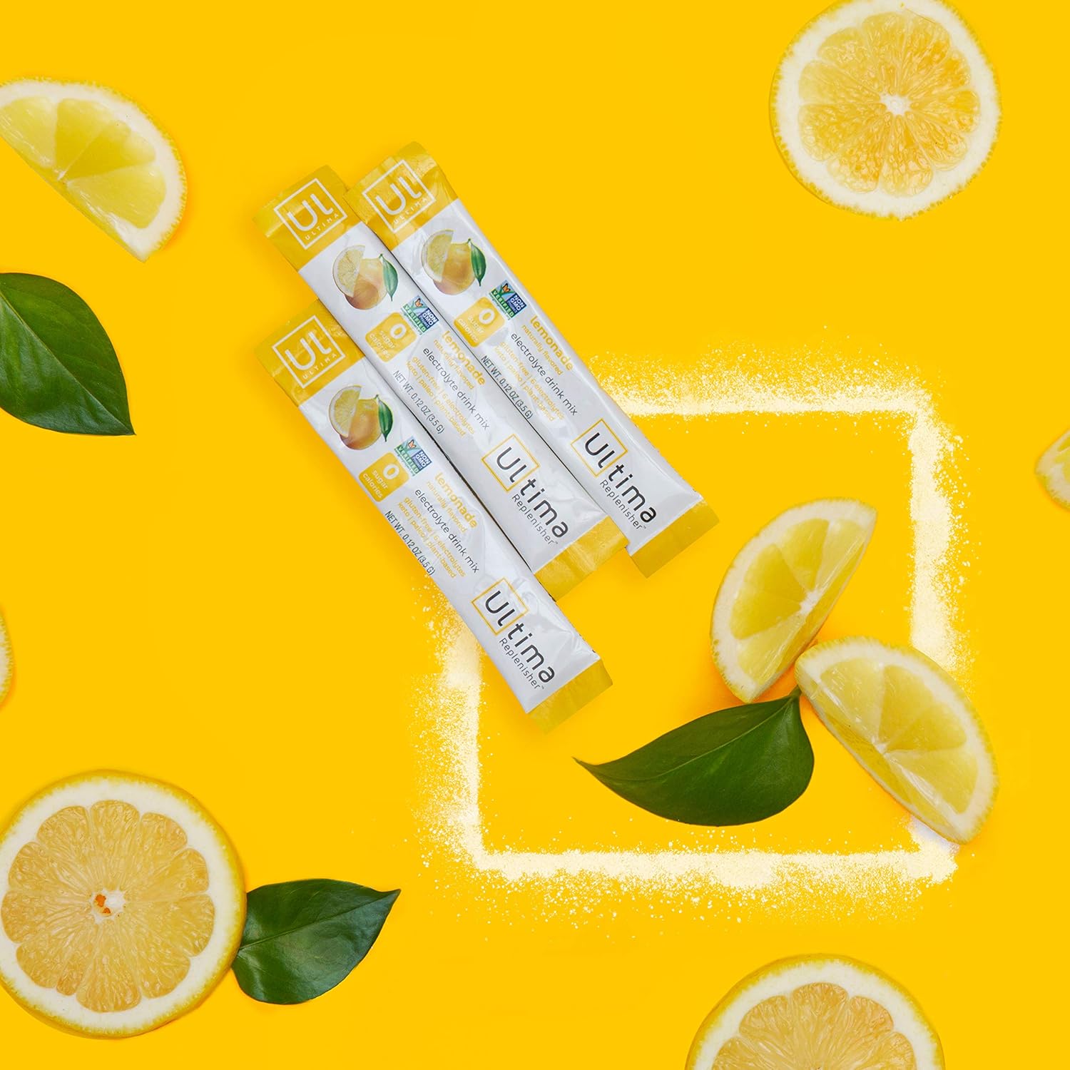 Ultima Replenisher Lemonade Stickpacks - New Formula, 20 Count, 2.5 OZ
