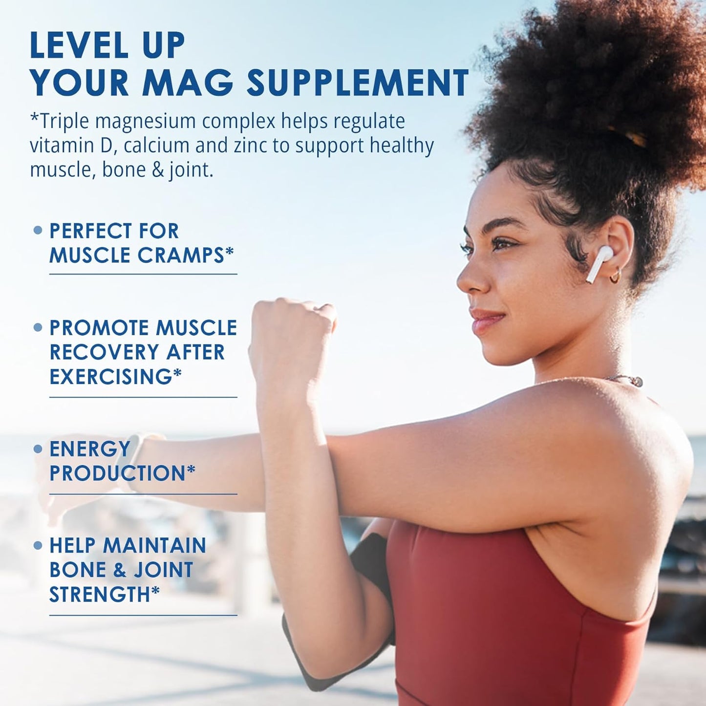 Ultimate Absorption Magnesium Complex Gummies with D3, B6, B12 - 500mg, 2 Pack for Sleep, Migraine Relief, Muscle & Bone Strength