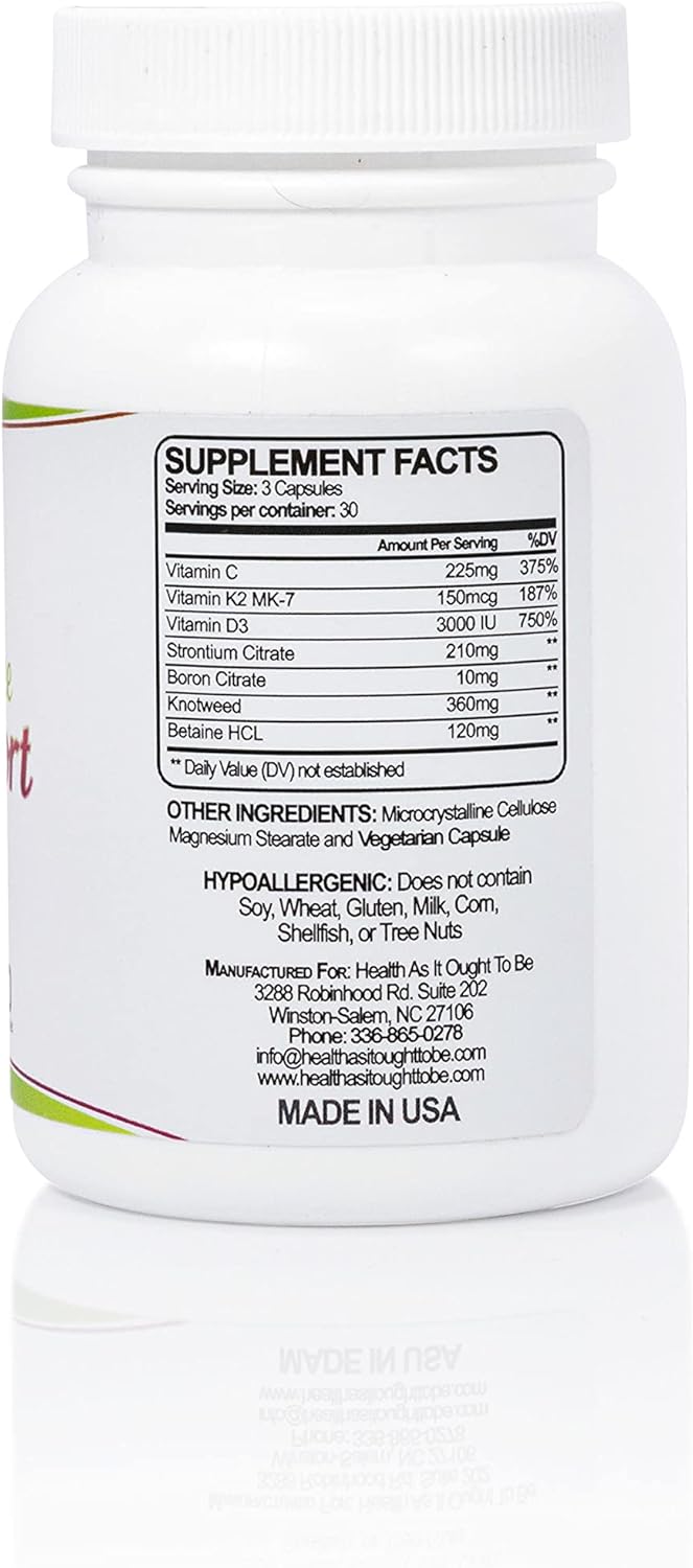 Ultimate Bone and Cardiovascular Protection Supplement | 90 Capsules | Supports Health Without Calcium