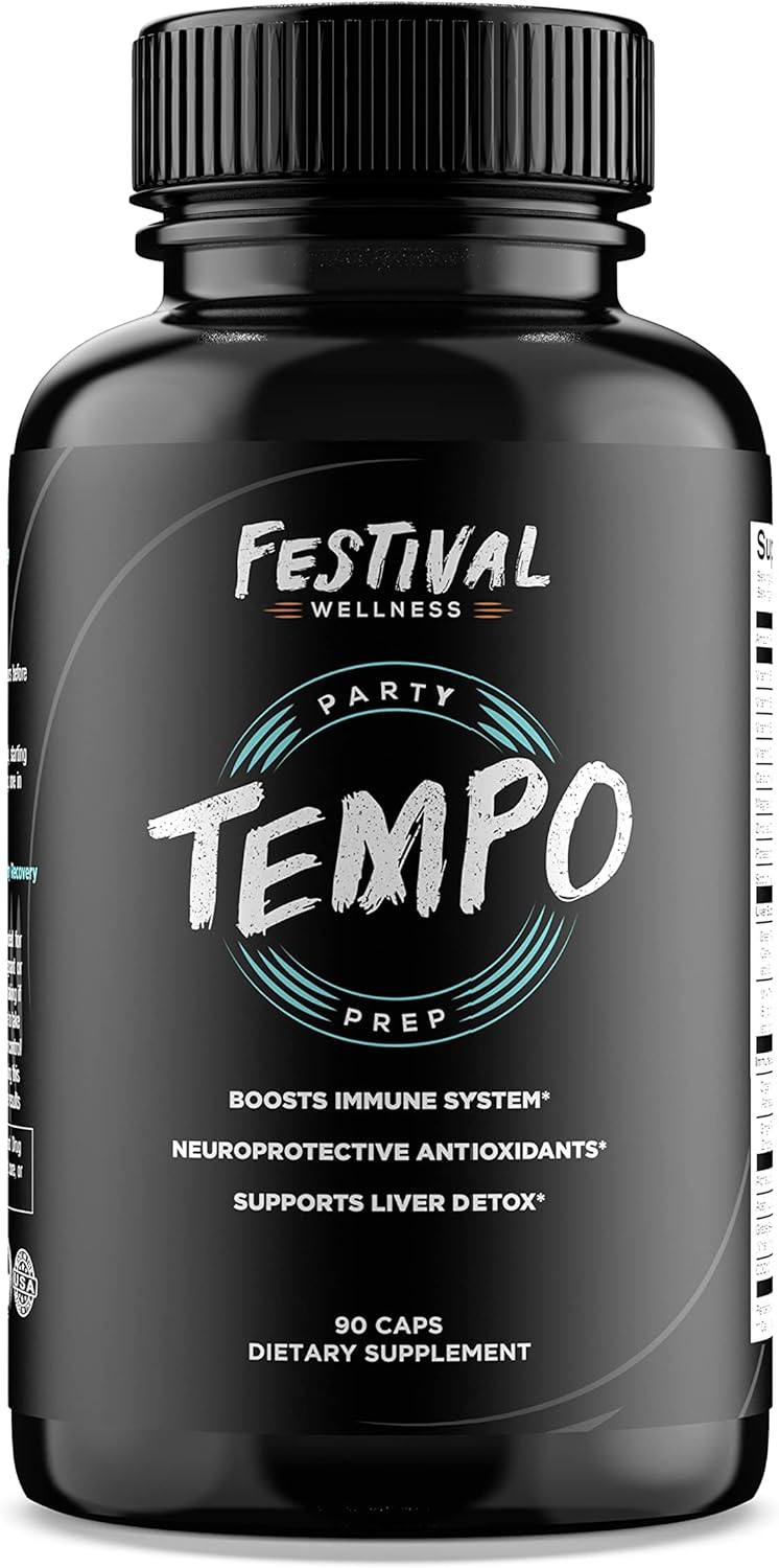 Ultimate Festival Wellness Bundle: 5-HTP, Antioxidants, Rave Vitamins, and More for Festival, Rave, and Party Recovery