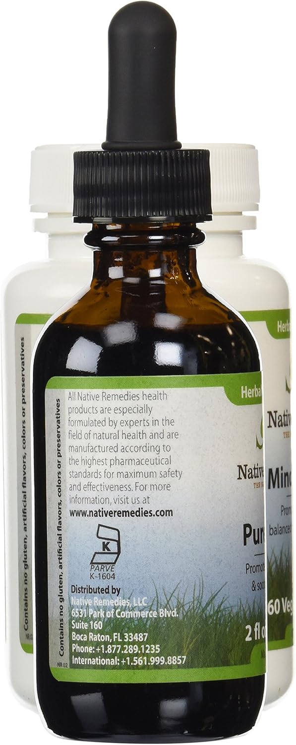Ultimate Stress Relief Bundle: Native Remedies MoodCalm, MindSoothe, PureCalm - 0.5 Units Each