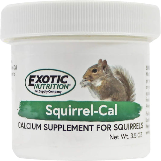 Ultra-fine Powdered Calcium Supplement for Pet Squirrels - 3.5 oz.