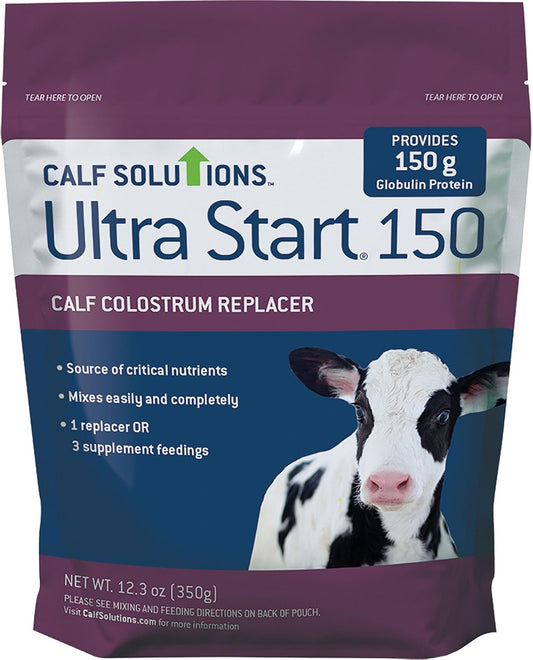 Ultra Start 150 Calf Colostrum Replacer, 350G - High-Quality Milk Product for Calves