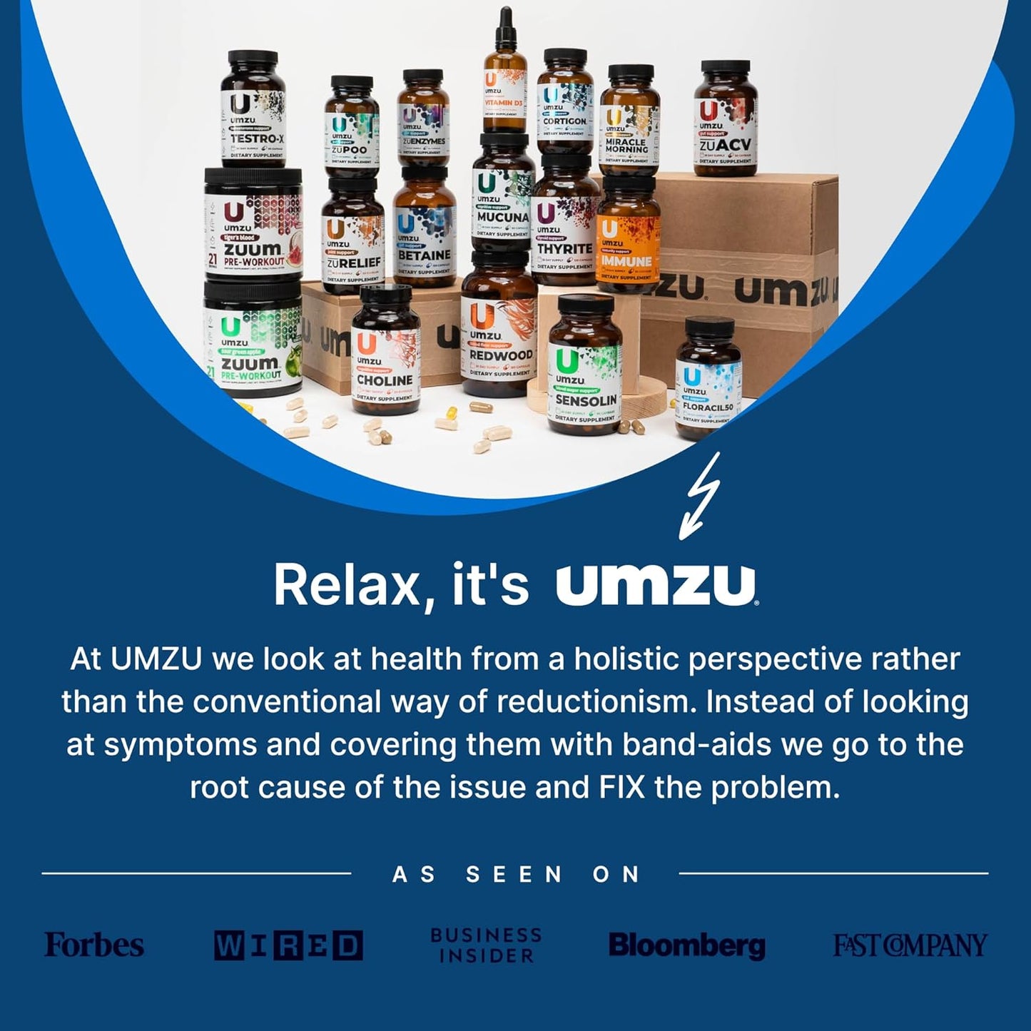 UMZU Betaine HCl Supplement | Promotes Digestive Health, Nutrient Absorption & Cardiovascular Support | Natural Gut Health Aid (120 Capsules)