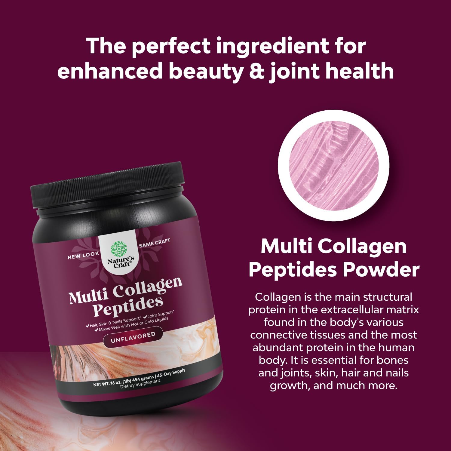 Unflavored Glutathione and Collagen Bundle for Bone and Joint Support in Women and Men