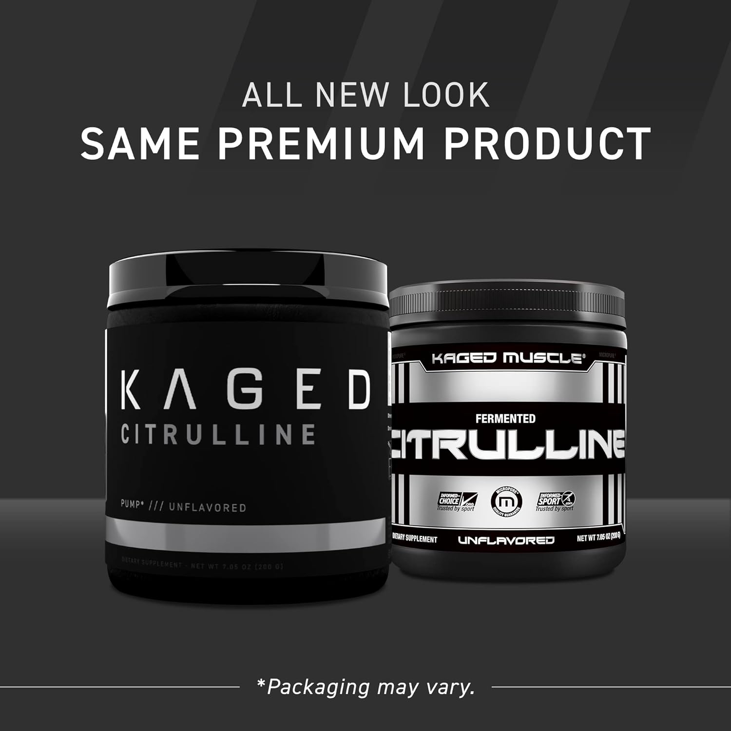 Unflavored Kaged Premium L-Citrulline Powder - Boost Nitric Oxide, Enhance Muscle Pumps, Improve Vascularity - 100 Servings