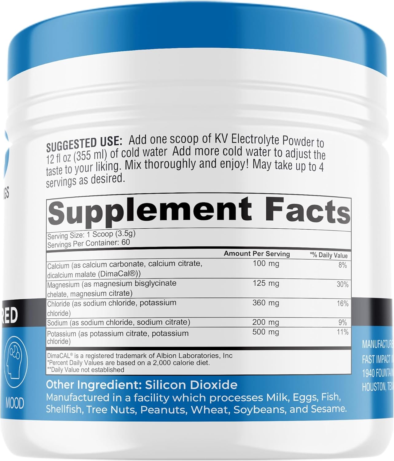 Unflavored Keto Electrolyte Powder Mix | Potassium, Magnesium, Sodium, Calcium | Supplement Drink | Sugar-Free, Zero Calories, Zero Carbs