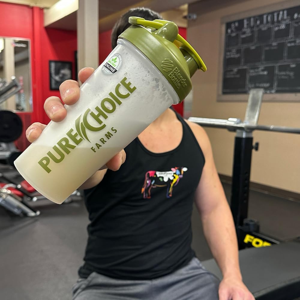 Unflavored Whey Protein Isolate Powder - 28g Protein, Sugar-Free, Undenatured, Pure Choice - 12 oz