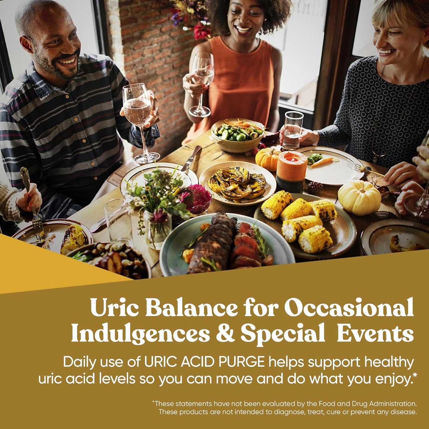 Uric Acid Flush Capsules with Celery Seed Extract & Tart Cherry for Joint Support & Mobility - 120 Soft Vegan Capsules