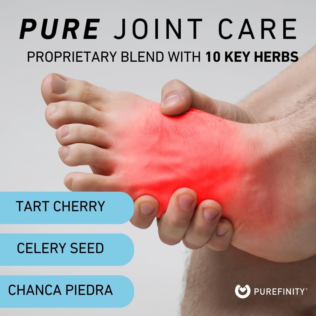 Uric Acid Flush & Cleanse Capsules with Tart Cherry Extract for Joint Health