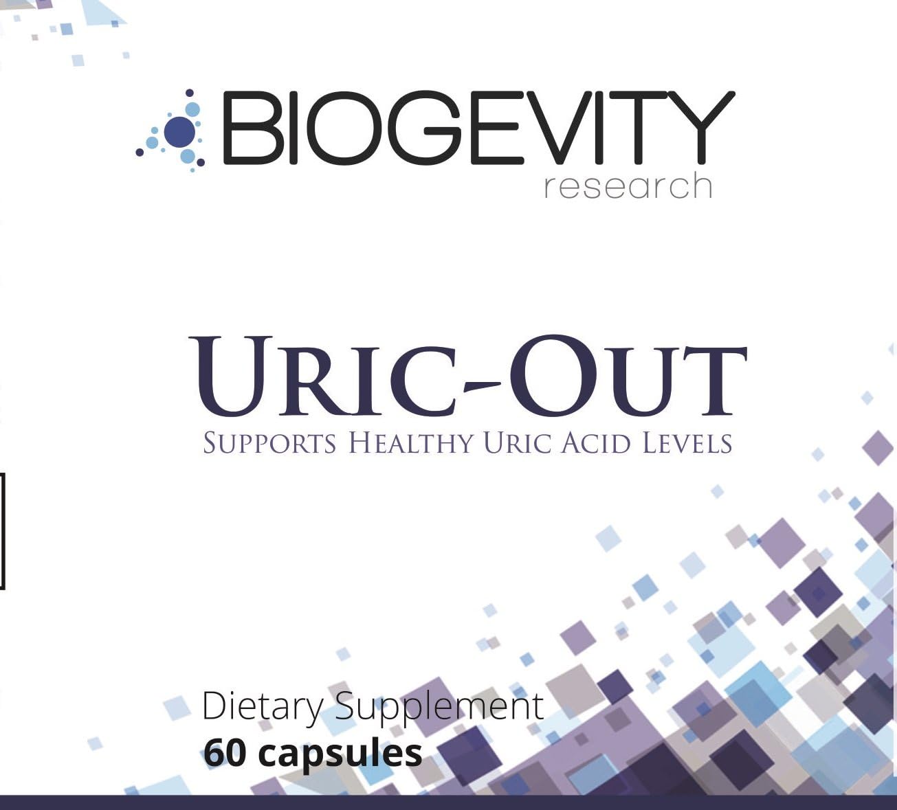 Uric-Out Ultimate Uric Acid Support Supplement - Powerful Extracts for Uric Acid Cleanse - 60 Capsules