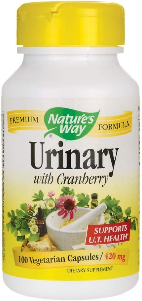 Urinary Support Supplement with Cranberry - 450 mg - 100 Capsules by Nature's Way