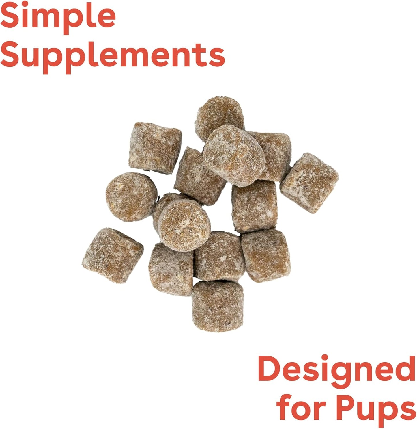 USA Made Pupford Immunity & Gut Health Supplement for Puppies & Dogs, Vet Approved, No Artificial Flavors - Peanut Butter & Jelly - 6.3 oz