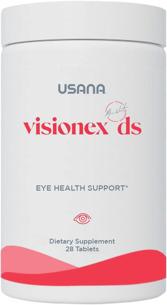 USANA Visionex DS Tablets with Lutein Zeaxanthin for Eye Health - 28 Day Supply