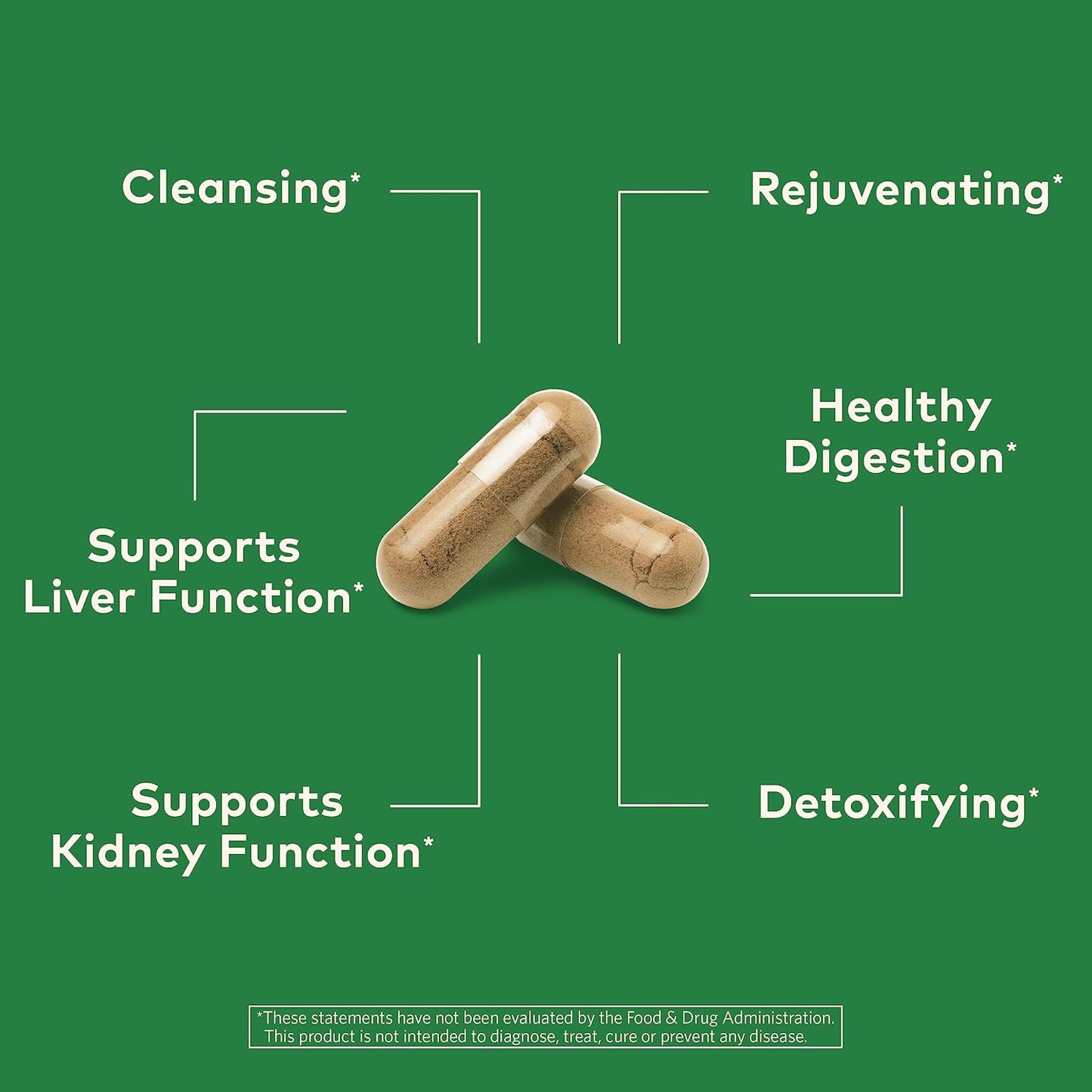 USDA Certified Organic Liver and Kidney Cleanse Detox Supplement - Supports Healthy Function, Detoxify and Rejuvenate - Vegan Herbal Capsules for Repair - Non-GMO - 90 Count