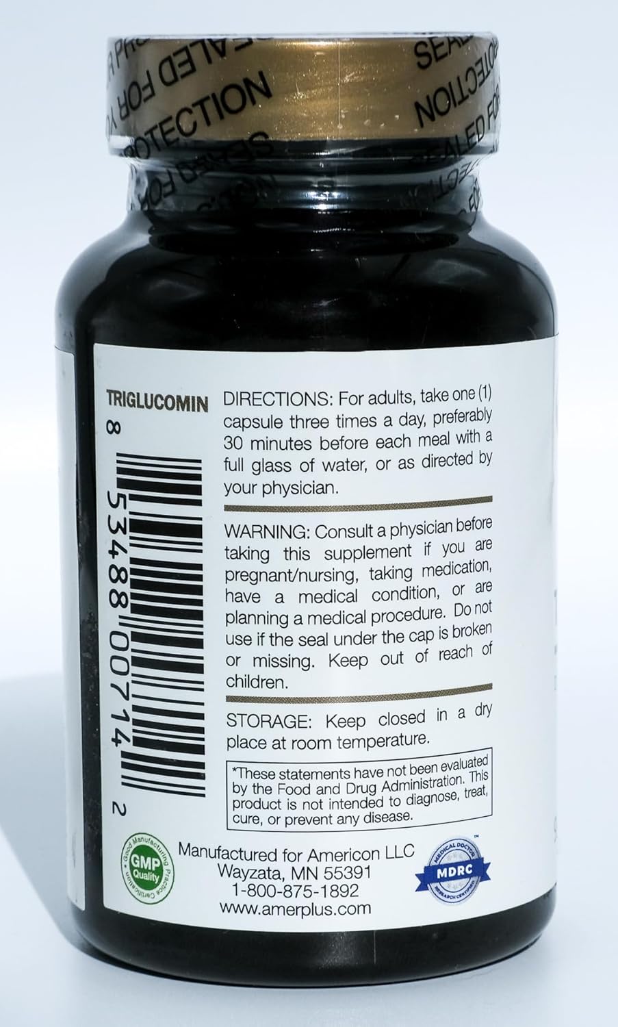 Vanadium, Chromium, Gymnema Sylvestre, Alpha Lipoic Acid, Cinnamon Supplement - 90 Vegetarian Capsules