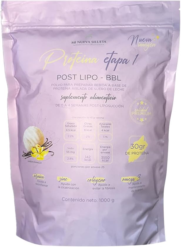 Vanila Lipotransfer Protein Powder for Stage 1 Silhouette Transformation