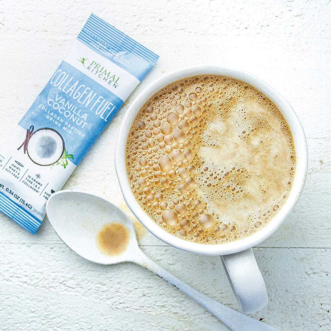 Vanilla Coconut Collagen Fuel Drink Mix - 13.1 Ounces, Sugar & Dairy-Free