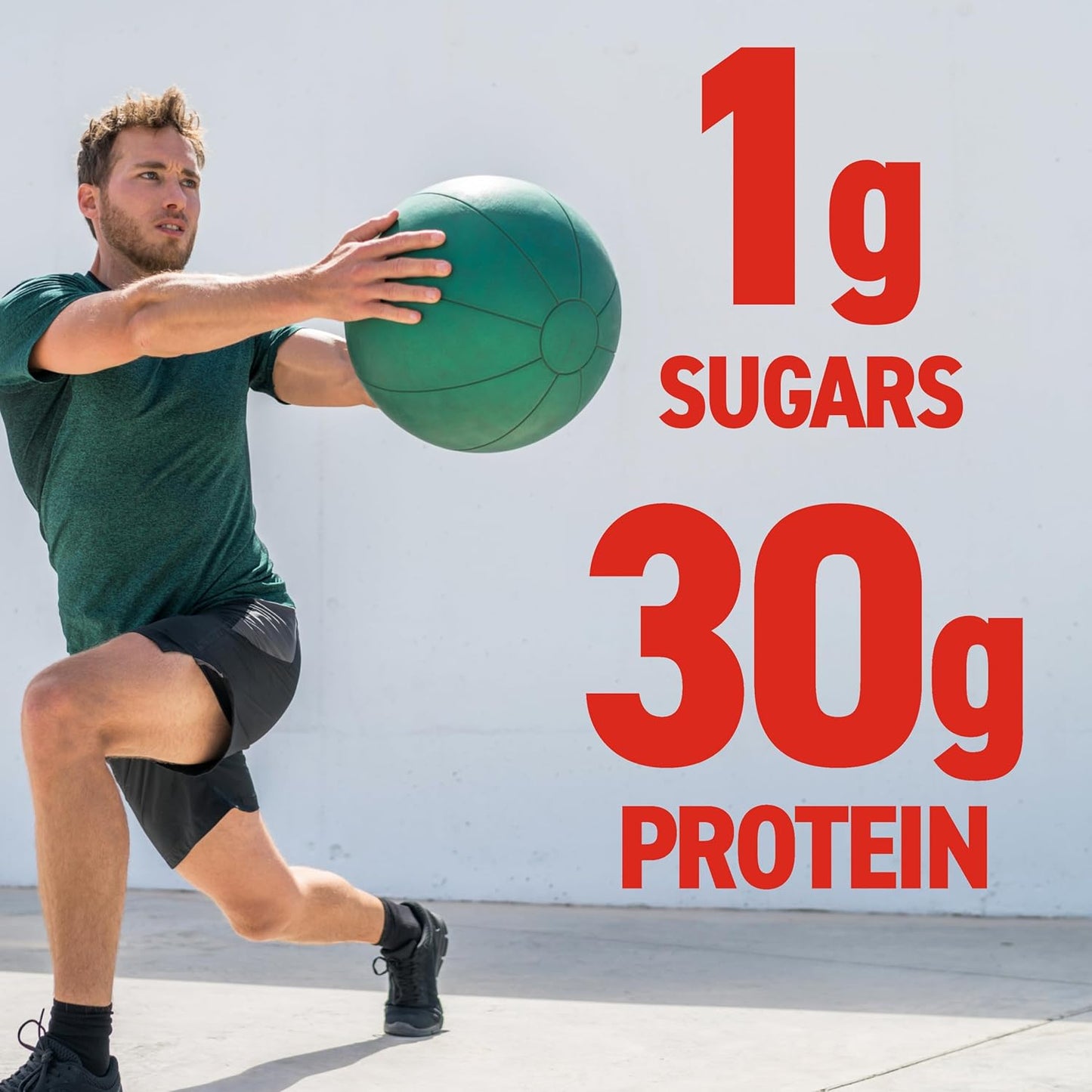 Vanilla High Protein Shake - Ready to Drink Nutritional Drink for Muscle Recovery - 30g Protein, 26 Vitamins & Minerals, 1g Sugar - 11 fl oz (Pack of 18)