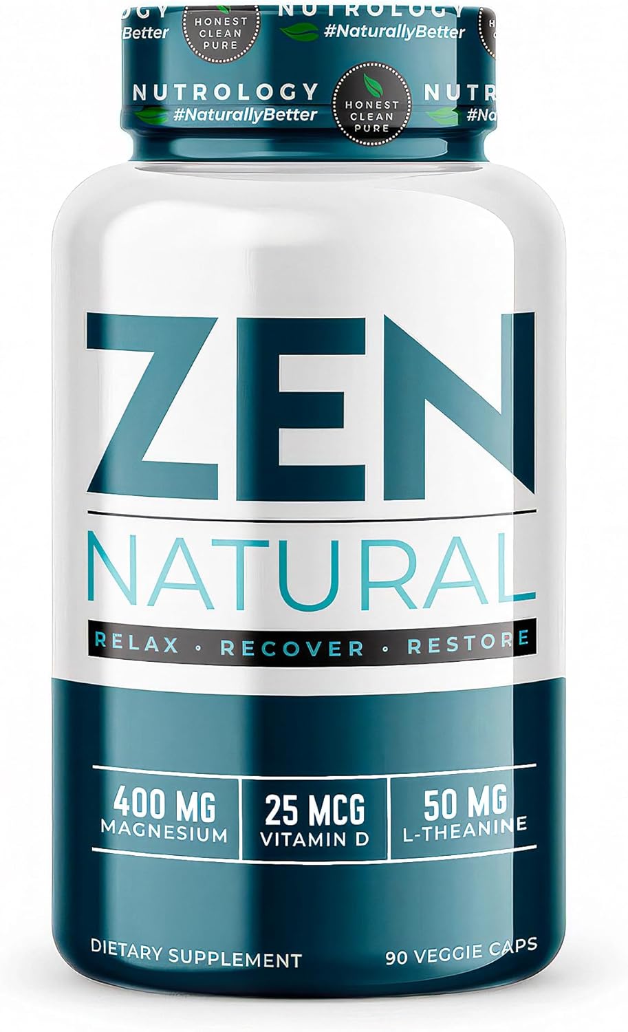 Vanilla Ice Cream Grass-Fed Whey Protein Powder & Zen Magnesium Supplement Bundle (58 Servings)
