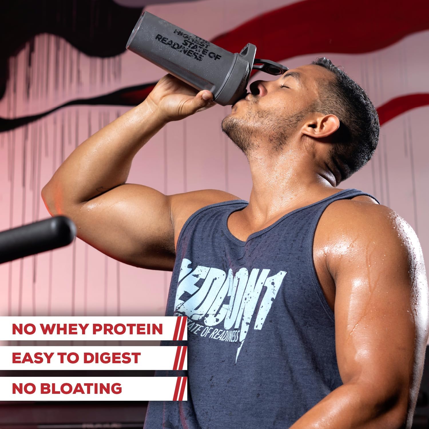 Vanilla Milkshake MRE Lite Protein Powder - Low Carb, Whey Free Meal Replacement with Animal Protein Blends, Easy to Digest - 30 Servings