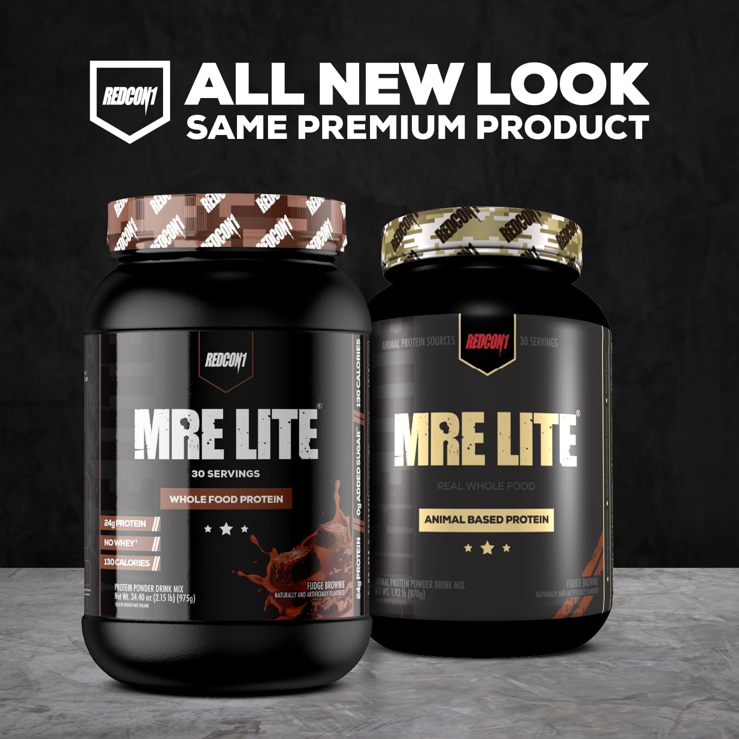 Vanilla Milkshake MRE Lite Protein Powder - Low Carb, Whey Free Meal Replacement with Animal Protein Blends, Easy to Digest - 30 Servings