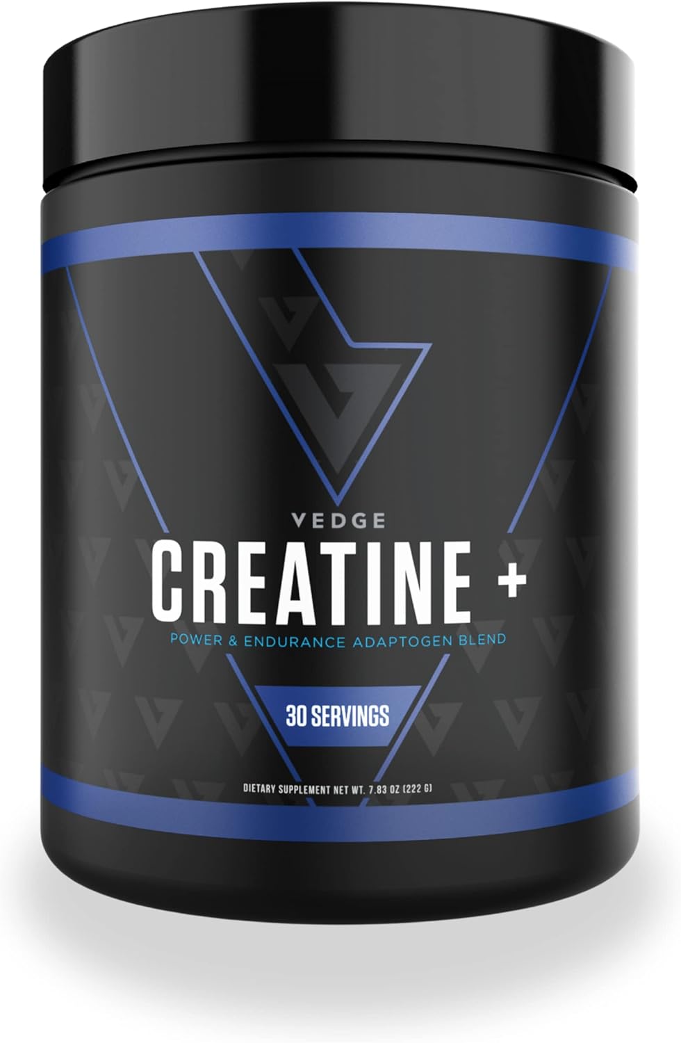 Vedge Nutrition Creatine +: Vegan Plant-Based Powder for Energy and Performance, 30 Servings.