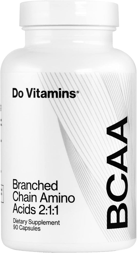Vegan AjiPure BCAA Capsules - 2100mg Amino Acid Supplement, Keto & Paleo Friendly, Third-Party Tested, 90 Count - #1 on Labdoor