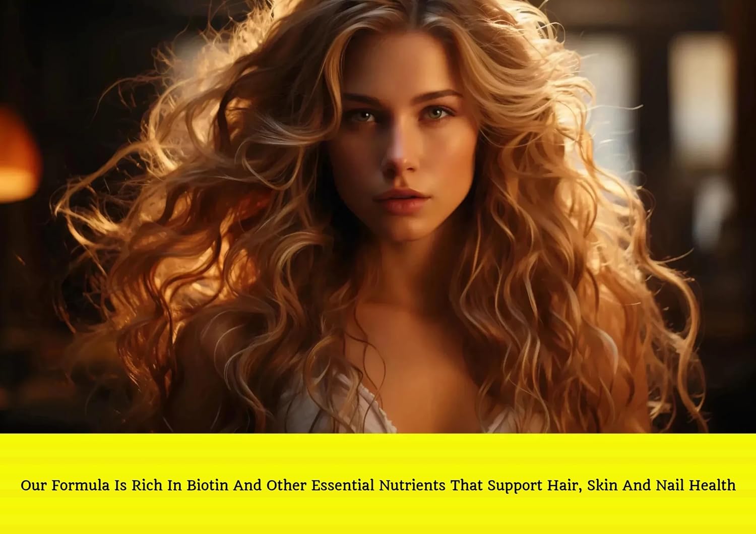 Vegan Biotin Gummies for Hair, Skin & Nails Growth - Stronger Nails, Healthier Skin, Extra Strength Formula for Men & Women