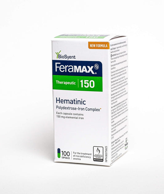 Vegan Certified FeraMAX PD 150 Capsules - Pack of 100