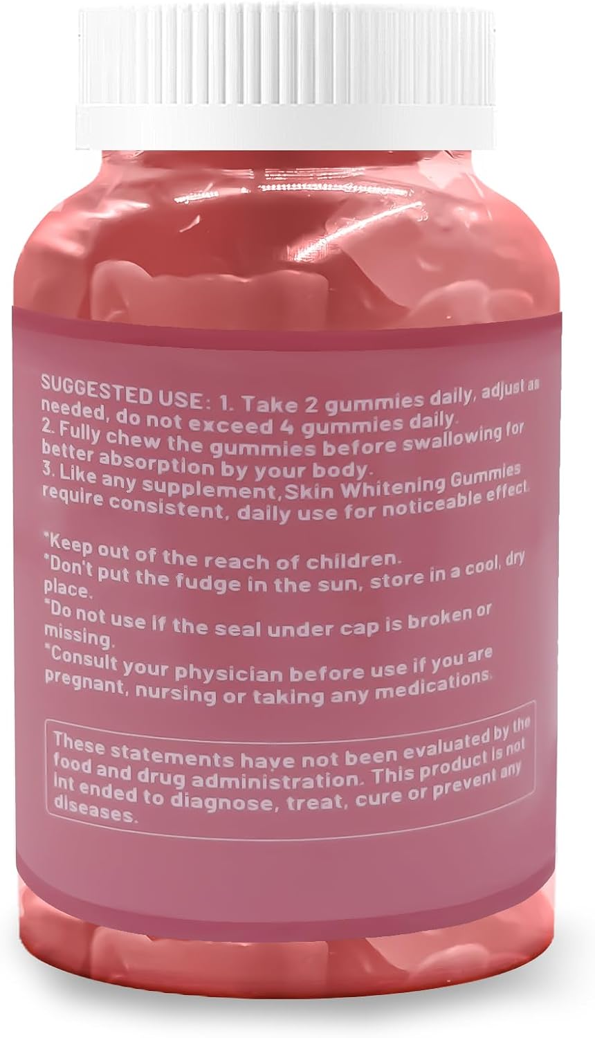 Vegan Glutathione Collagen Gummies with Vitamin C - Anti-Aging Supplement for Women - Hair Skin Nails Support - Sugar Free - 90 Count