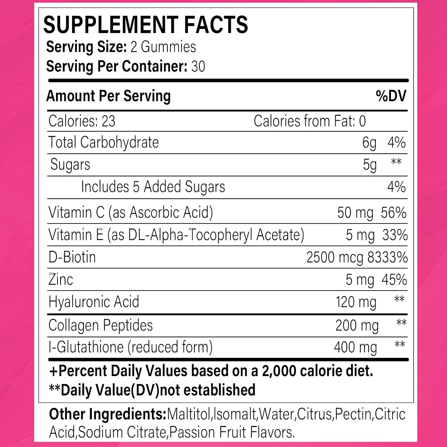 Vegan Glutathione Collagen Gummies with Vitamin C - Anti-Aging Supplement for Women - Hair Skin Nails Support - Sugar Free - 90 Count