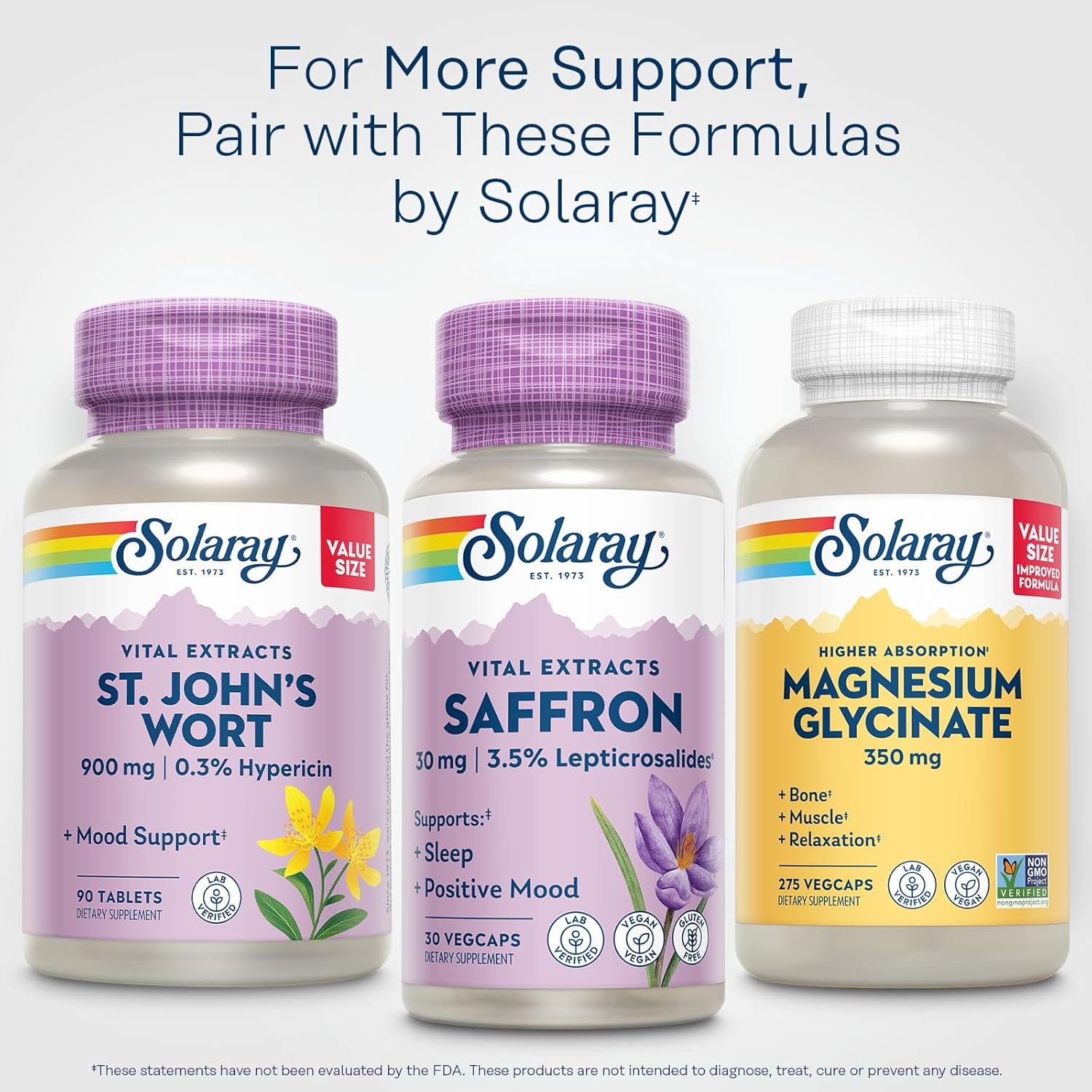 Vegan Gluten-Free Saffron Extract for Sleep and Mood Support - Lab Verified - 60-Day Guarantee - 30 Servings