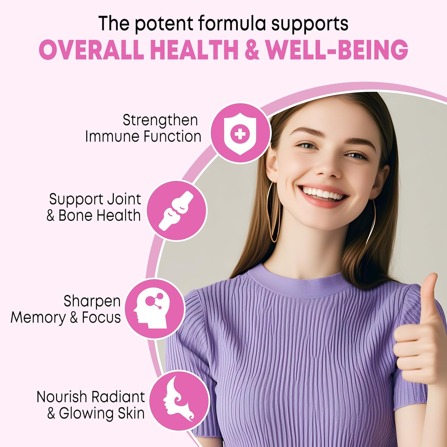 Vegan Iron Gummies with Vitamin C, B Complex, Folate, Beet Root, CoQ10, Zinc - 60ct - Blood Builder & Energy Support for Adults & Kids