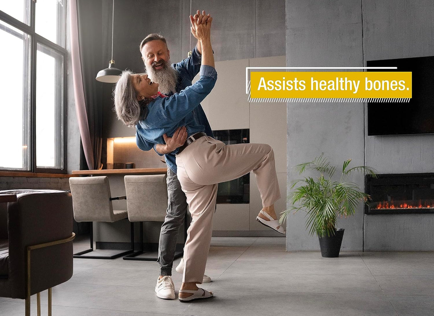 Vegan Lemon Lime Effervescent Calcium + Vitamin C Tablets - 100 Count - Made in Germany