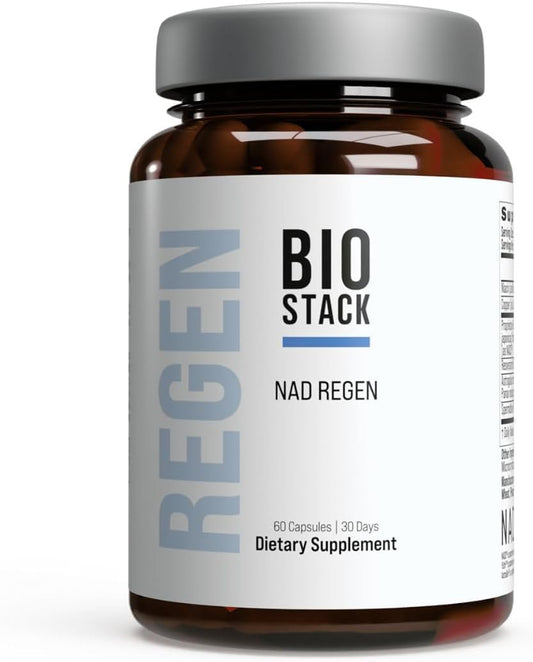 Vegan NAD+ Supplement with Resveratrol for Anti-Aging & Energy Boost