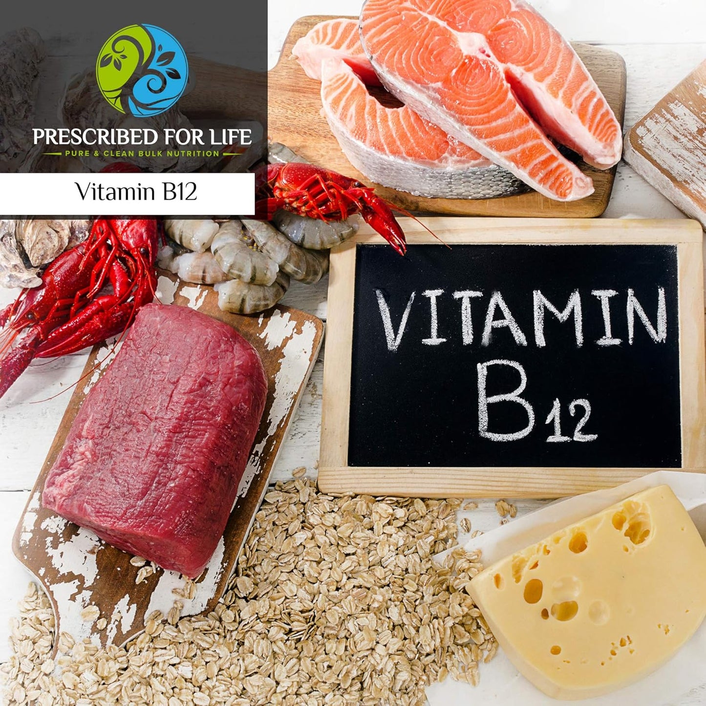 Vegan Non-GMO MethylCobalamin Powder - 1,000,000 IU per Gram - 5 kg Pure B12 Cobalamin - Gluten-Free Vitamin B-12 Powder