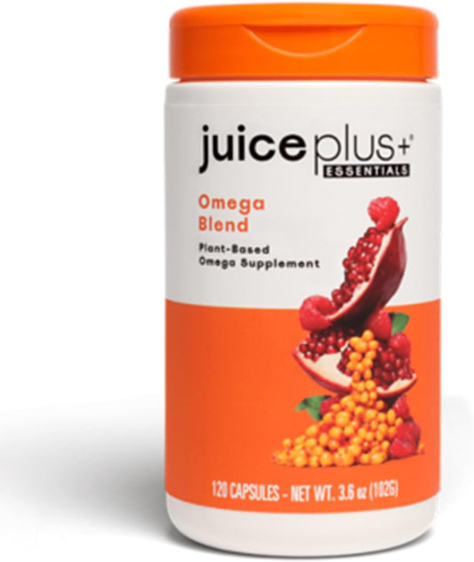 Vegan Omega Blend Capsules with DHA, ALA & EPA - No Fish, No Aftertaste - Algae & Seed Omega 3, 5, 6, 7 & 9 Fatty Acids for Brain & Vision - 120 ct.