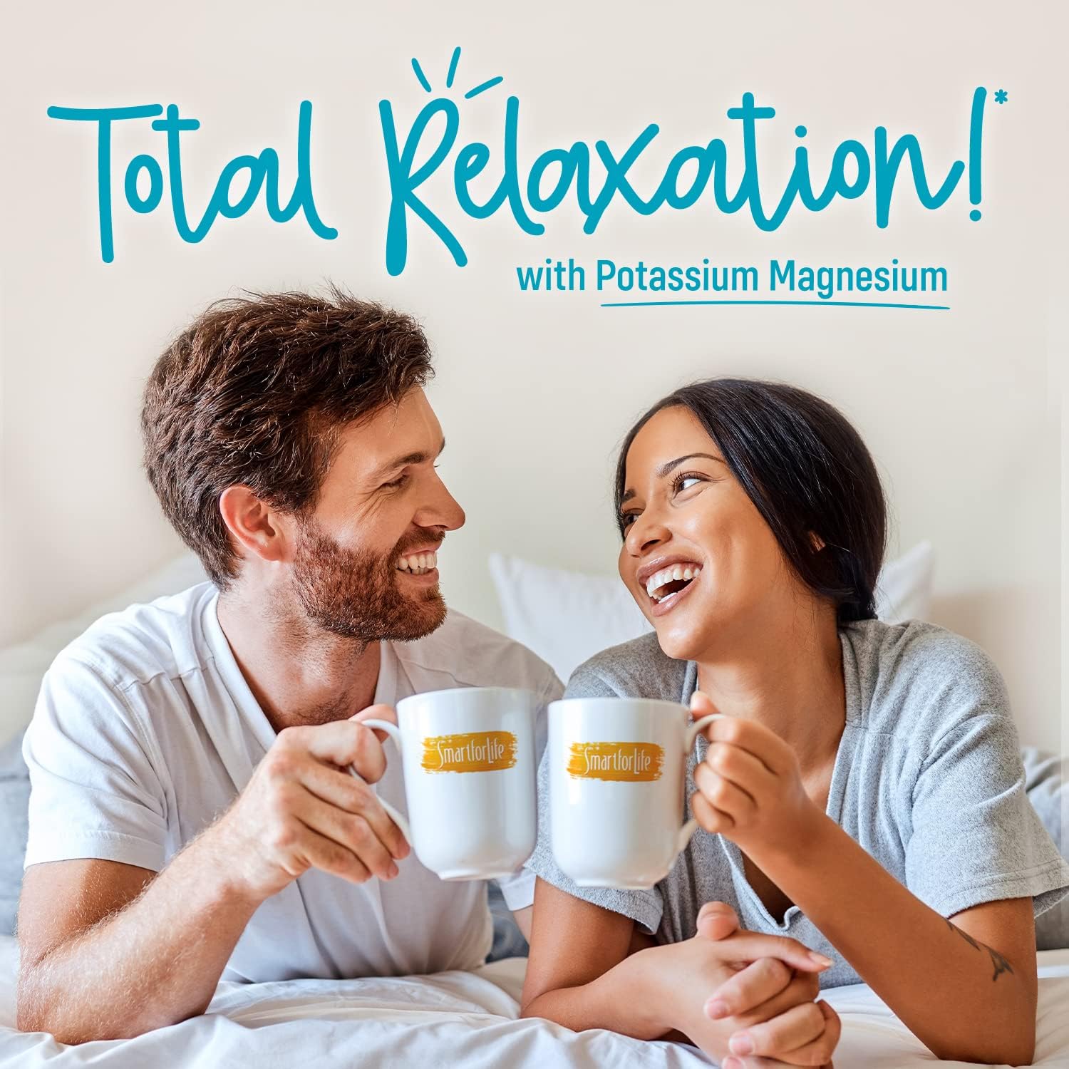 Vegan Potassium Magnesium Supplement for Vascular Health - 90 Capsules for Leg Cramps and Sleep