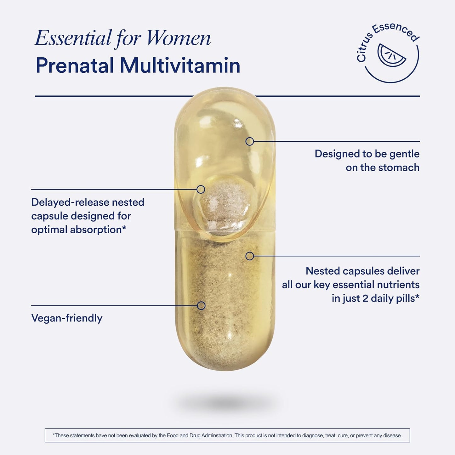 Vegan Preconception Bundle for Women: Prenatal Multivitamin and Fertility Support Supplement with NAC, CoQ10, and Myo-Inositol to Boost Her Health*