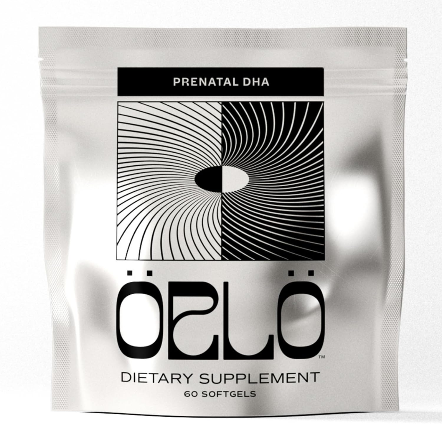 Vegan Prenatal DHA Omega-3 Supplement for Brain Development - Triple Strength - Algae Oil - 60 Mini Softgels