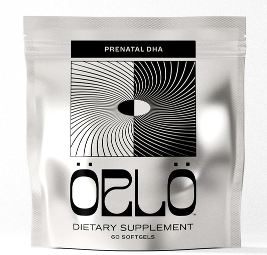 Vegan Prenatal DHA Omega-3 Supplement for Brain Development - Triple Strength - Algae Oil - 60 Mini Softgels