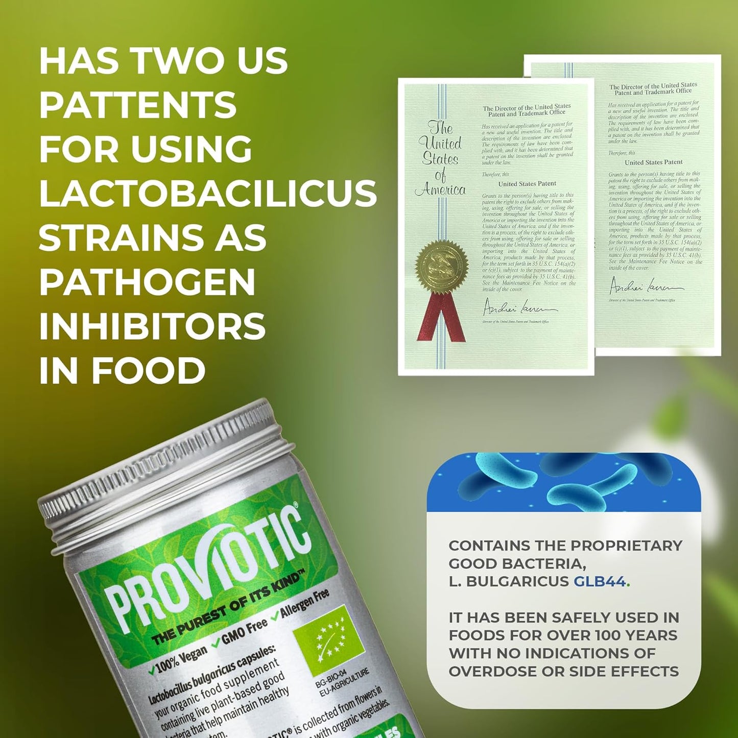 Vegan Probiotic Supplement for Digestive Health and Immune Support - 30 Count Pack - Anti Bloating Formula for Men and Women