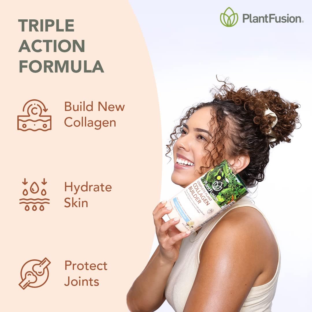 Vegan Protein Powder and Collagen Bundle - Keto-Friendly, Gluten-Free, Soy-Free, Non-Dairy, No Sugar, Non-GMO