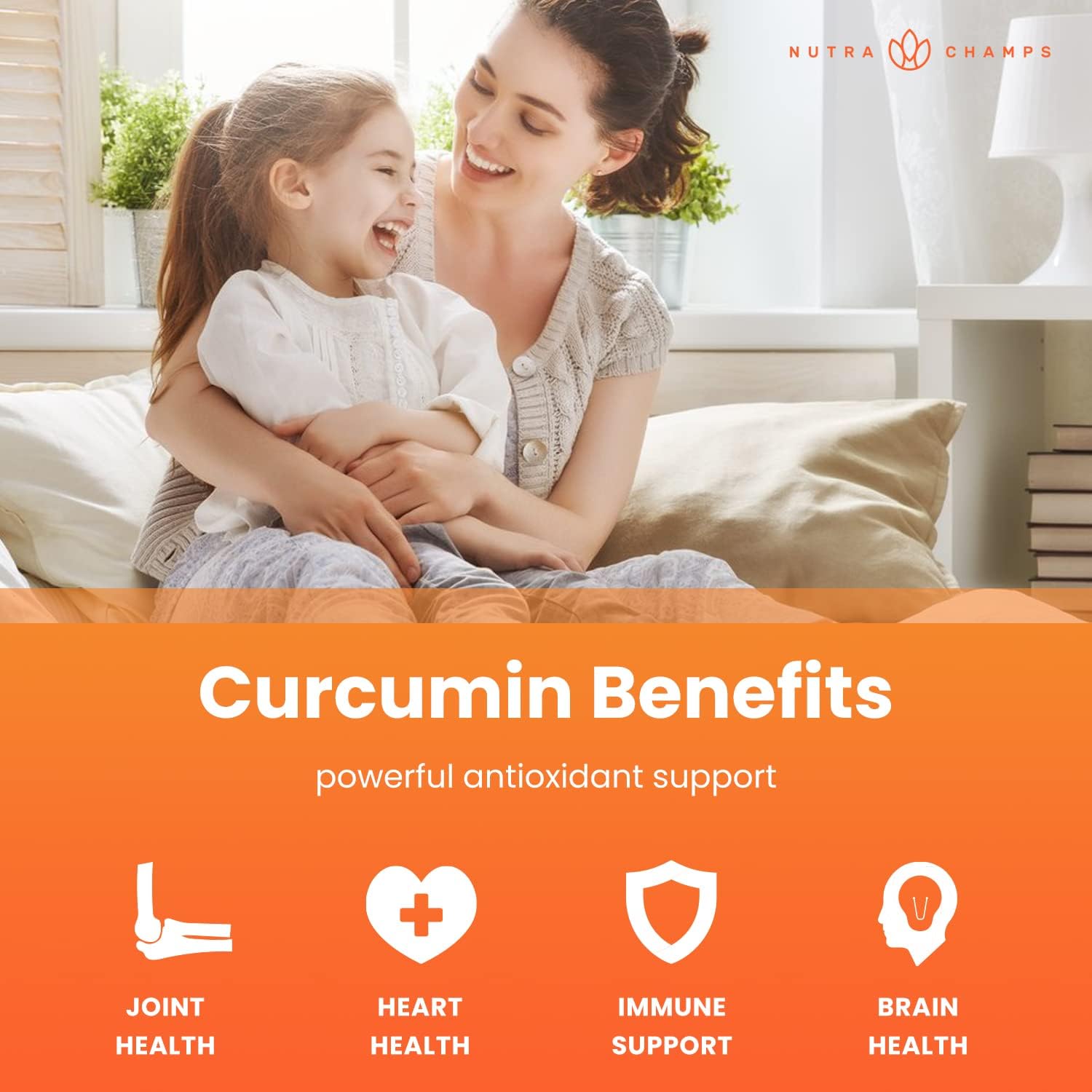 Vegan Turmeric Gummies with Ginger and Black Pepper Extract for Joint Support - 95% Curcuminoids - Natural Supplement for Adults and Kids