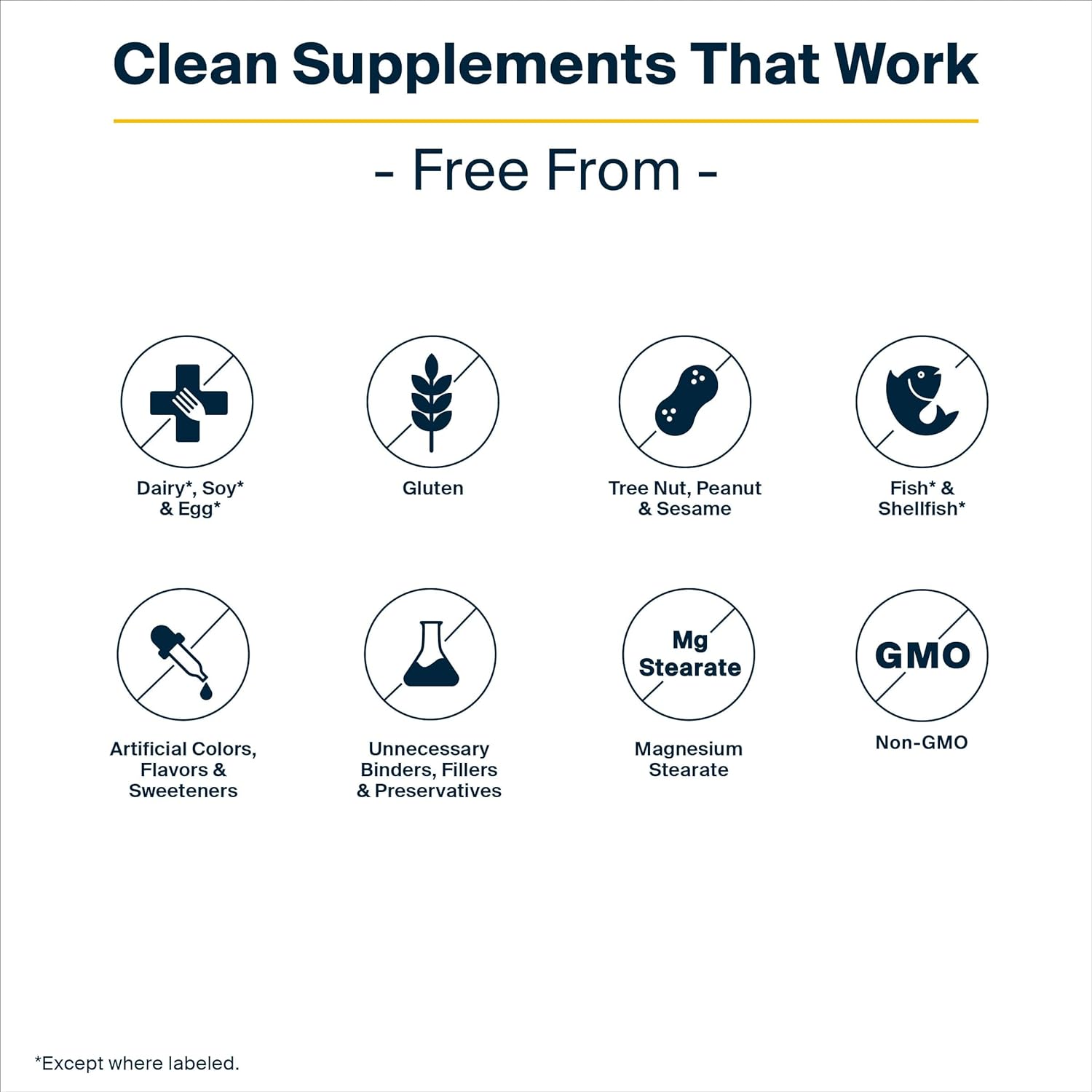 Vegan Vitamin C Supplement with Bioflavonoids for Immune Support - 1000mg Vitamin C, 500mg Citrus Bioflavonoid - Gluten, Dairy, Soy Free - Non-GMO - 100 Capsules