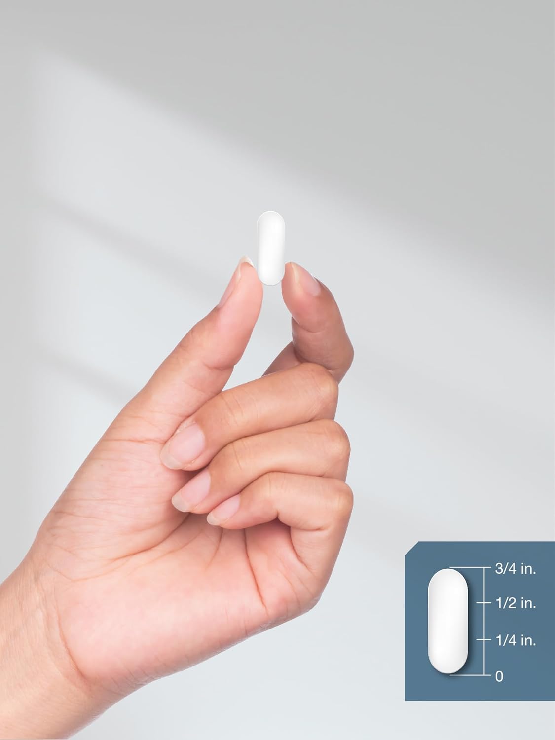 Vegetarian Calcium Citrate with Vitamin D3 Supplement - 150 Petites, Non-GMO & Gluten Free